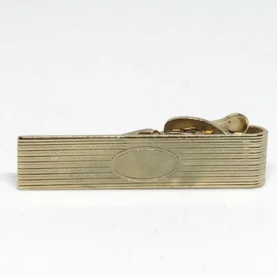 Gold Tone Design Tie Bar Clasp Men's Jewelry - Image 1 of 2