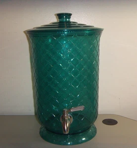 THE PIONEER WOMAN WISHFUL WINTER 2-GALLON HOLIDAY BEVERAGE DISPENSER TEAL - Picture 1 of 6