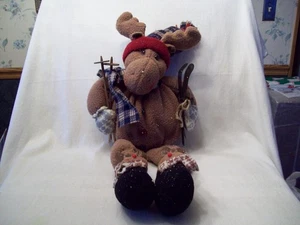 Urlaub sitzende oder hängende Ski Maus - Bild 1 von 7