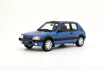 Peugeot 205 Gti 1.9 Le Mans 1991 Blu Modellino 1:18 Ottomobile - Immagine 1 di 4
