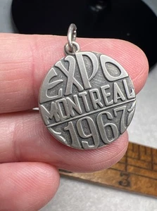 Vintage Sterlingsilber Montreal Charm Expo 67 Montreal Kanada Weltausstellung ISJC - Bild 1 von 3
