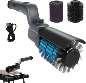 Upgraded Electric Grill Brush, Cordless Rechargeable Grill Cleaning Brush - Picture 1 of 6