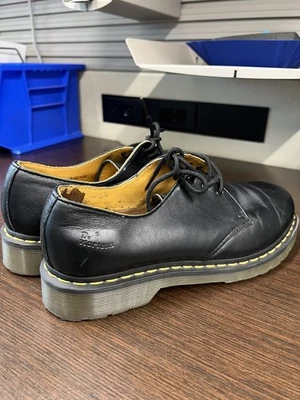 doc martens size men’s 8 black low top - Image 1 of 4