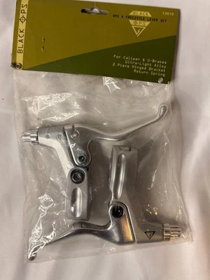 BLACK OPS Ultra Light Alloy Caliper & U- Brake Lever BMX FREESTYLE Lever Set - Image 1 of 2