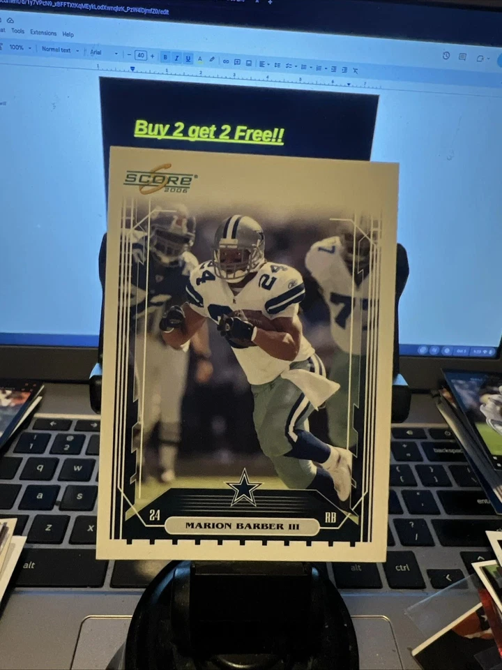 Marion Barber II cards--you pick - Image 1 of 1