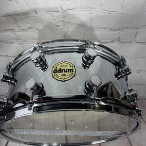 Ddrum Vintone 14x6.5 Steel Snare Drum Swedish Drum Manufacturer - Picture 1 of 10
