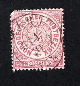 Germany 1869 stamp Mi# 13a used CV=24$ - Picture 1 of 2