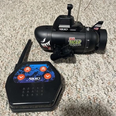 NIKKO RADIO CONTROL SEA TIGER CLEAR RC SUBMARINE SUB 168 2002 VINTAGE - Image 1 of 4