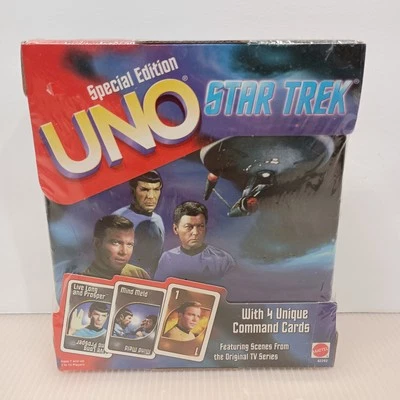 Star Trek Special Edition Uno Card Game by Mattel, Original Series, Sealed, New - Image 1 of 4