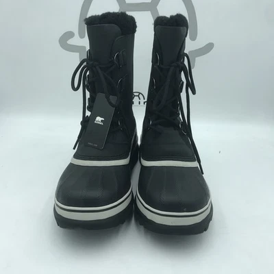 Sorel Hombre Botas Caribú Impermeables Cuero Nubuck Negro 11 Foto 1 de 4