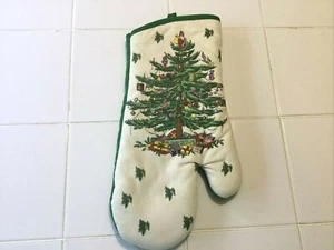 Spode Christmas Tree Oven Mitt NWOT - Picture 1 of 8