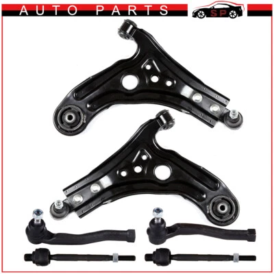 Brazo de control inferior delantero rótula y extremo de varilla de amarre para Chevrolet Aveo 2004 05-2011 Foto 1 de 4