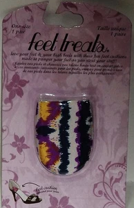 1 Pair Feet Treats Gel High Heel Cushions W Cloth Polyester Lining One Size 5312 - Picture 1 of 2