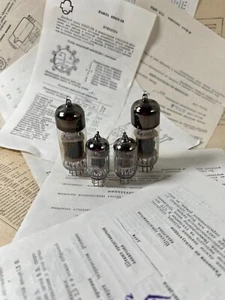 2 x 6N6P + 2 x 6J1P-EV Matched pairs for Little Dot MK2, MK3, MKII NOS tubes - Picture 1 of 4