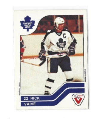 1983-84 Vachon #100 Rick Vaive HAND CUT - Image 1 of 2