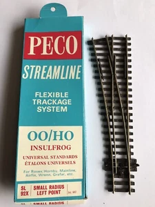 PECO OO/HO SL92X PUNKT - KLEINER RADIUS LINKE WEHRUNG (VERPACKT) - Bild 1 von 1