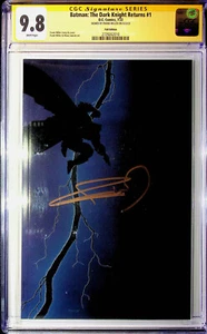 Batman The Dark Knight Returns #1 Foil Edition 9.8 CGC SS - Imagen 1 de 3