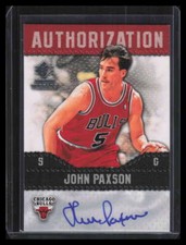 2008-09 SP Rookie Threads Authorization AUJP John Paxson Auto