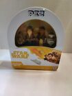 Boîte cadeau de collection PEZ Candy Star Wars Han Solo Lando Chewbacca LIVRAISON RAPIDE !