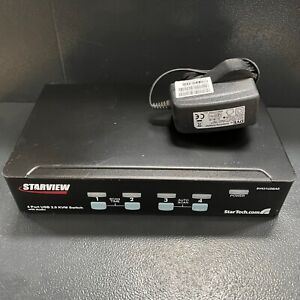 StarTech SV431USB 4-Port USB DisplayPort KVM Switch
