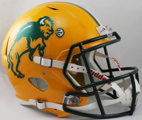 NORTH DAKOTA STATE BISON NDSU Riddell SPEED Full Size Replica Football Helmet Cover