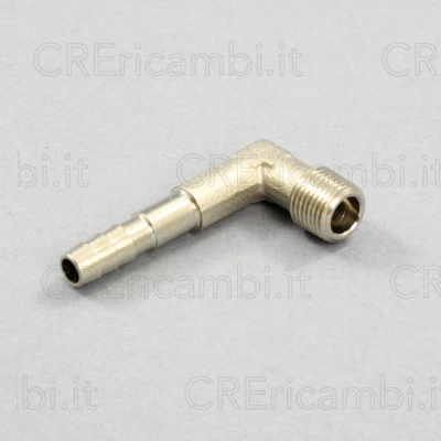 Raccordo Tubo Vapore 90° Filettato 10 mm Originale Ferro Stiro BIEFFE
