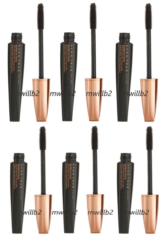 Lot of 10 - Avon SUPER EXTEND Nourishing Longer Lashes BLACK Mascara New Sealed! - Image 1 of 1