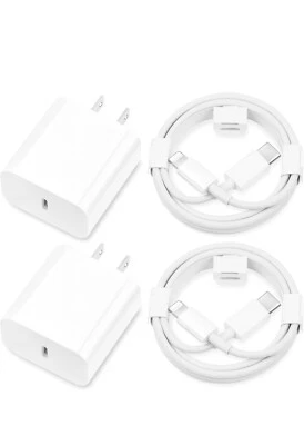 iPhone Charger Fast Charging,[MFi Certified] 2Pack 20W Type C Fast Charger Block - Изображение 1 из 4