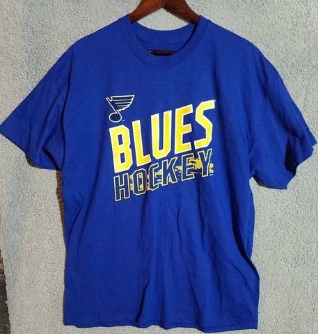 Mens NHL Brand Short Sleeve Tee St Louis Blues XL Cover