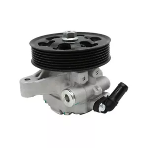 Power Steering Pump w/ Pulley Fits for 02-06 Acura RSX 06-11 Honda Element CR-V - Picture 1 of 8