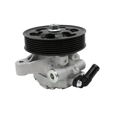 Power Steering Pump w/ Pulley Fits for 02-06 Acura RSX 06-11 Honda Element CR-V - Image 1 of 4