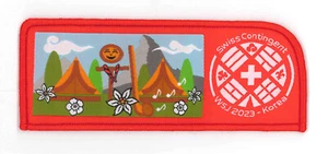 2023 World Scout Jamboree SWISS / SWITZERLAND SCOUTS Contingent Patch - Picture 1 of 2
