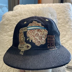 Grassroots California x “PUFF N DABS” x emerge710 Thrashed Honey Torch 7 1/2 Hat - Picture 1 of 12