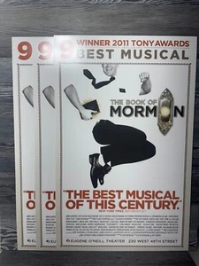 THE BOOK OF MORMON, BROADWAY WINDOW CARD/POSTER - Picture 1 of 9
