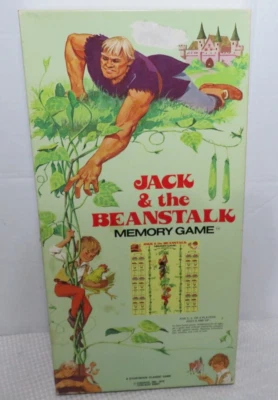 Vintage 1976 Cadaco Jack And The Beanstalk Memory GAME 100% Complete - Image 1 of 4