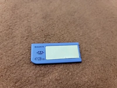 Tarjeta Memory Stick Original Sony 128 MB MSA-128A NO PROFESIONAL NO MagicGate Foto 1 de 3