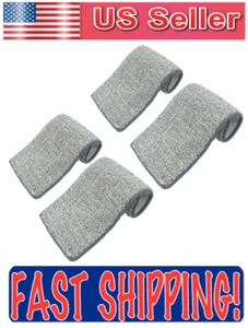 Flat Mop Pads Microfiber Replacement Cloth for Squeeze Spray Mops 13" x5" 4 Pack - Picture 1 of 8
