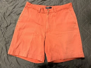 POLO RALPH LAUREN CHINO GOLF SHORTS FLAT FRONT SIZE 36 PINK 100% COTTON - Picture 1 of 10