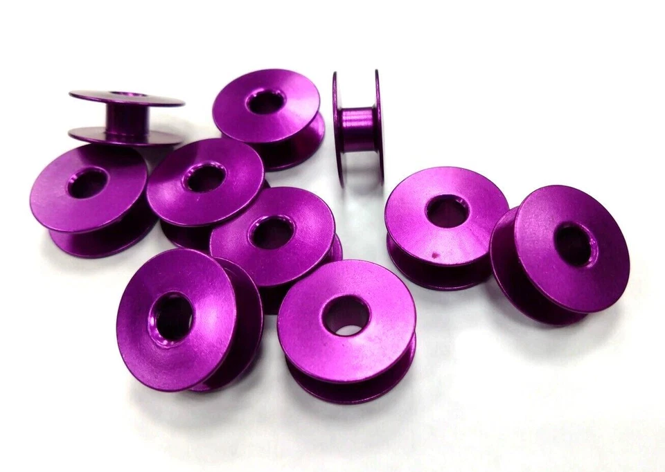 10XBobbin (alum.), purple color #272152-P for All Plain Sewers - Image 1 of 1
