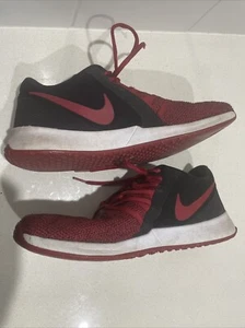 Nike Men's Varsity S 11 Compete Trainer Red Black Shoes Sneakers - Picture 1 of 14
