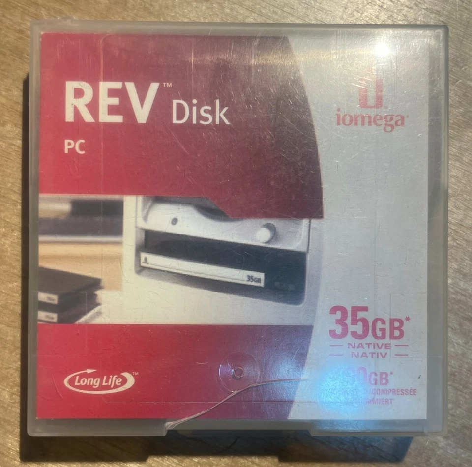 IOMEGA REV 35GB Disk - Image 1 of 1