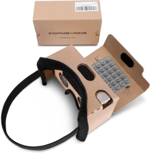 Google Cardboard, 3D VR Virtual Reality DIY VR Headset for 3D Movies and Games C - Picture 1 of 6