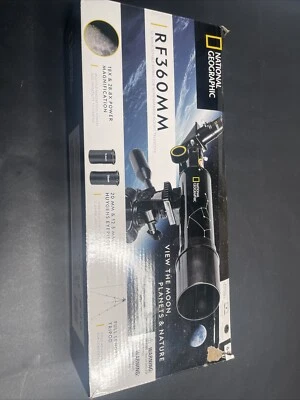 National Geographic 50mm Portable Refractor Telescope - RF360MM !!!NEW IN BOX!!! - Image 1 of 4