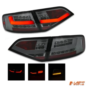 Smoked 3D LED Tail Lights for AUDI A4 B8 Sedan (Replace Stock Non LED Lights) - Bild 1 von 7