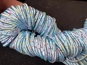 soutache ribbon yarn thread 1/8" blue multi 5yds USA - Picture 1 of 4