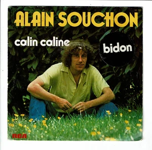 Alain SOUCHON Vinyle 45T 7" SP BIDON - CALIN CALINE - RCA 42122 F Reduit punki64 - Picture 1 of 3