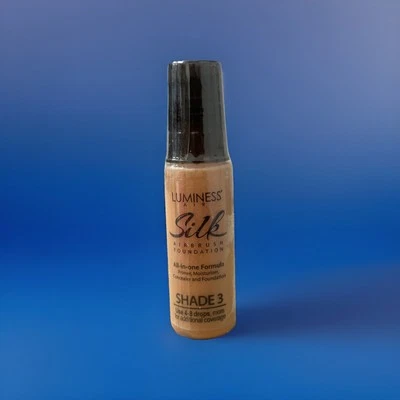 Luminess Airbrush Silk All In One Shade 3 Foundation .50oz-SEALED - Image 1 of 3