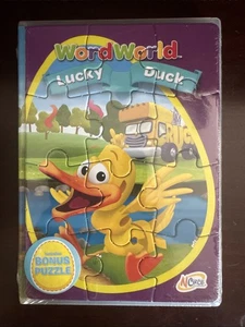 Word World: Lucky Duck includes Bonus Puzzle - DVD - BRAND NEW - Foto 1 di 6