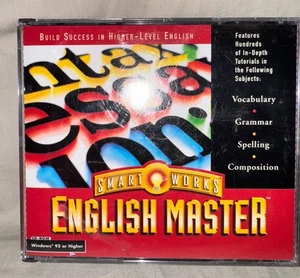 SmartWorks English Master PC CD-ROM Grammar Spelling Vocabulary Windows 95+ - Picture 1 of 4