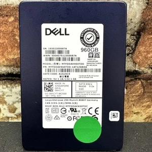 Dell MTFDDAK960TDD 960GB SSD 2.5" SATA 2100 Series Solid State Drive - Afbeelding 1 van 3
